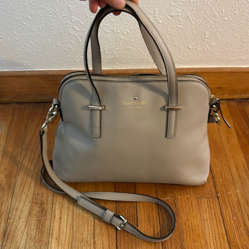 Kate Spade Purse - Gray Crossbody